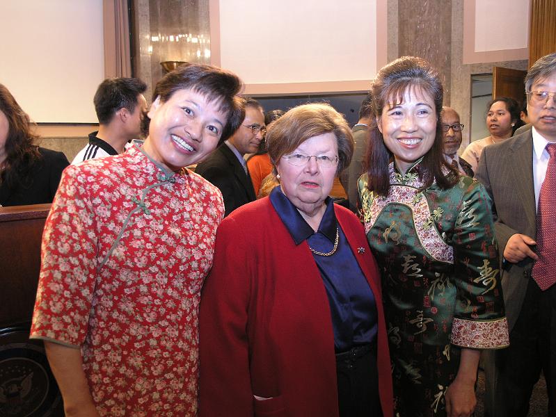 May_6_2008_Dirksen Senate Building, DC, US Senator from Maryland, Barbara Mikulski.JPG